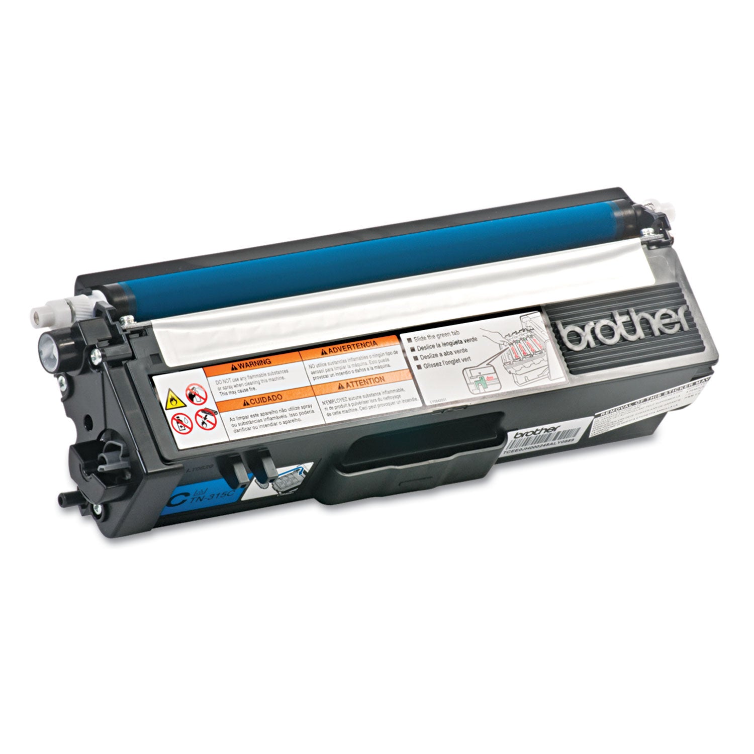 Brother TN315C Original Laser Toner Cartridge - Cyan - 1 Each