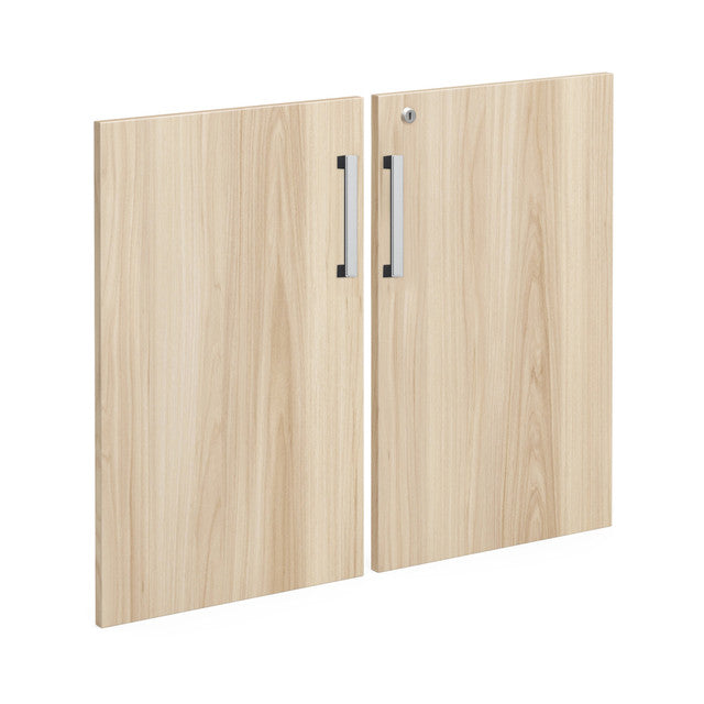 OfficeSource Laminate Bookcase Door Kit - American Elm