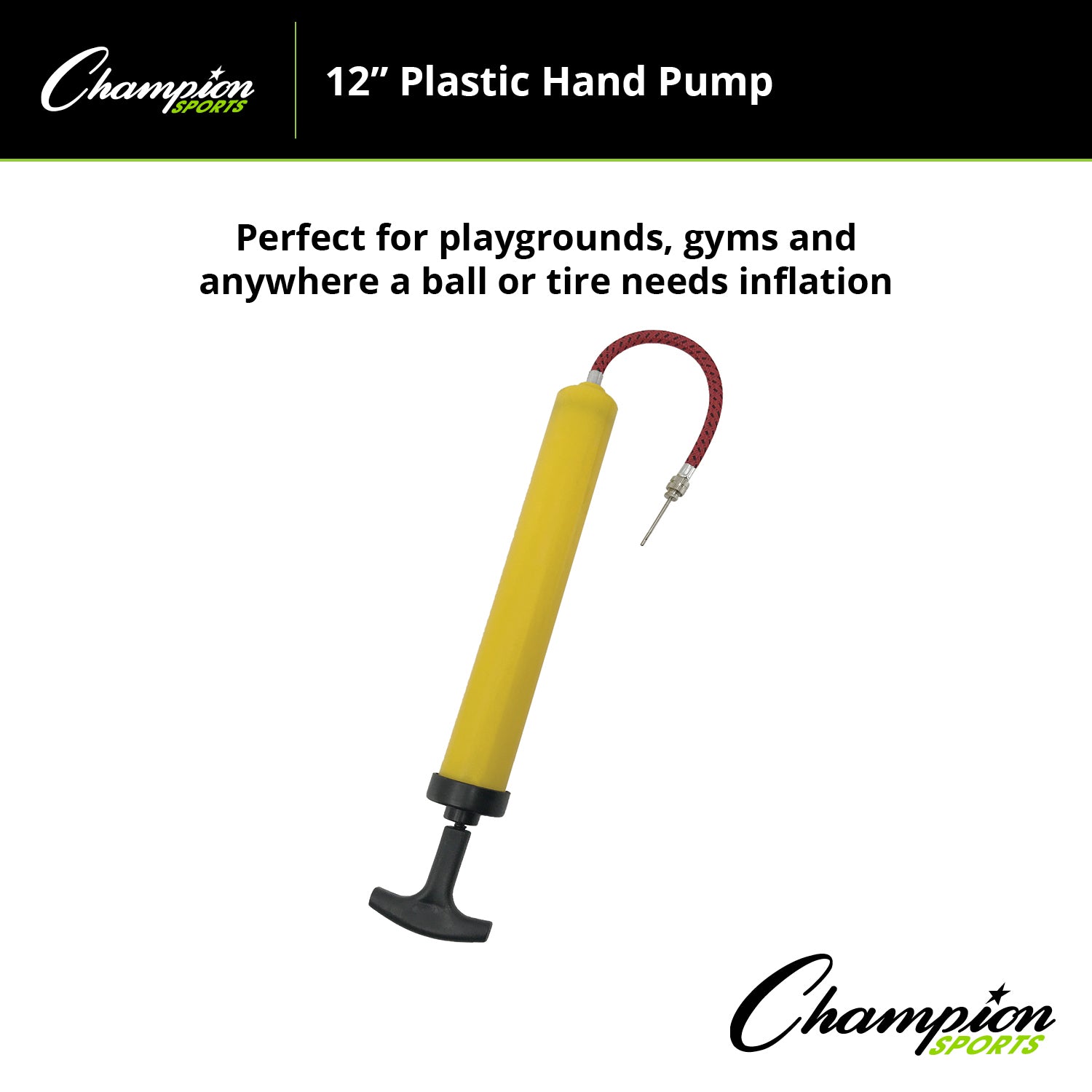 Plastic Hand Air Pump, 12"