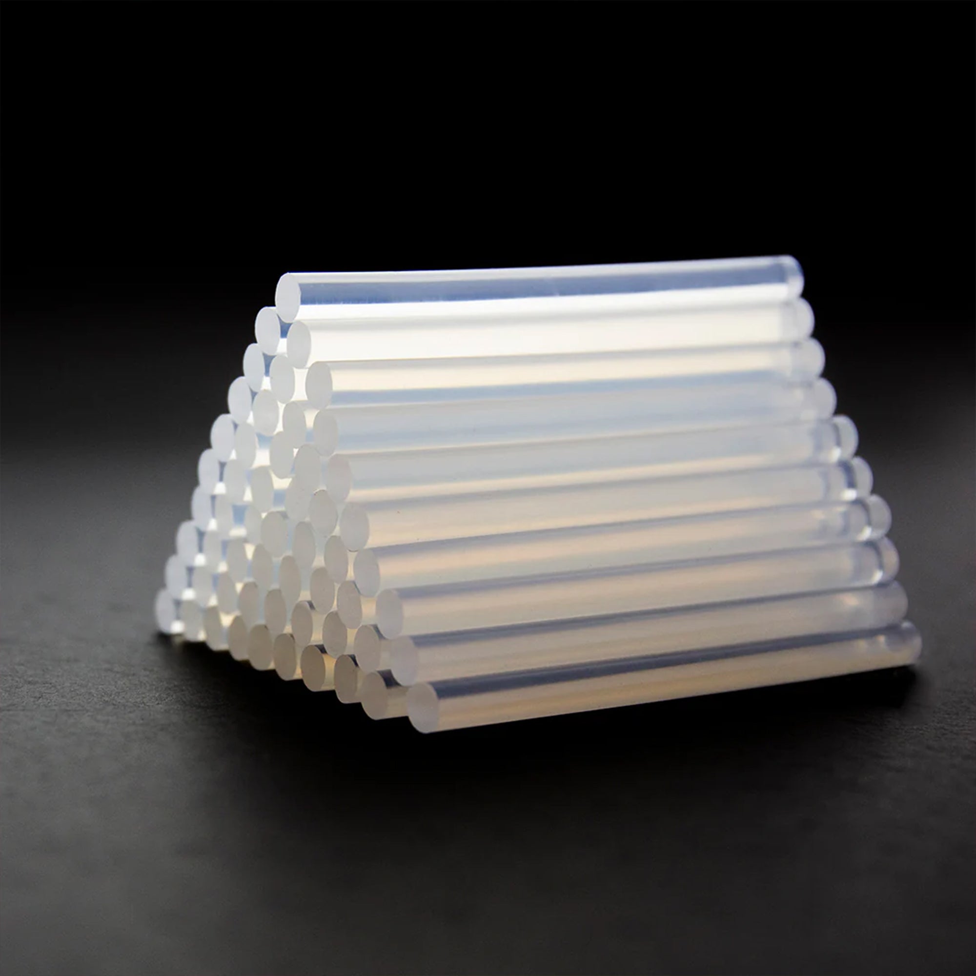 Mini Hot Melt Glue Sticks, Dual Temp, 3.9" x 0.27", Bag of 50
