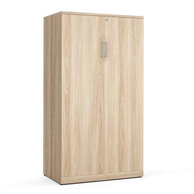 OfficeSource Storage & Wardrobe Cabinets Double Door Cabinet - American Elm