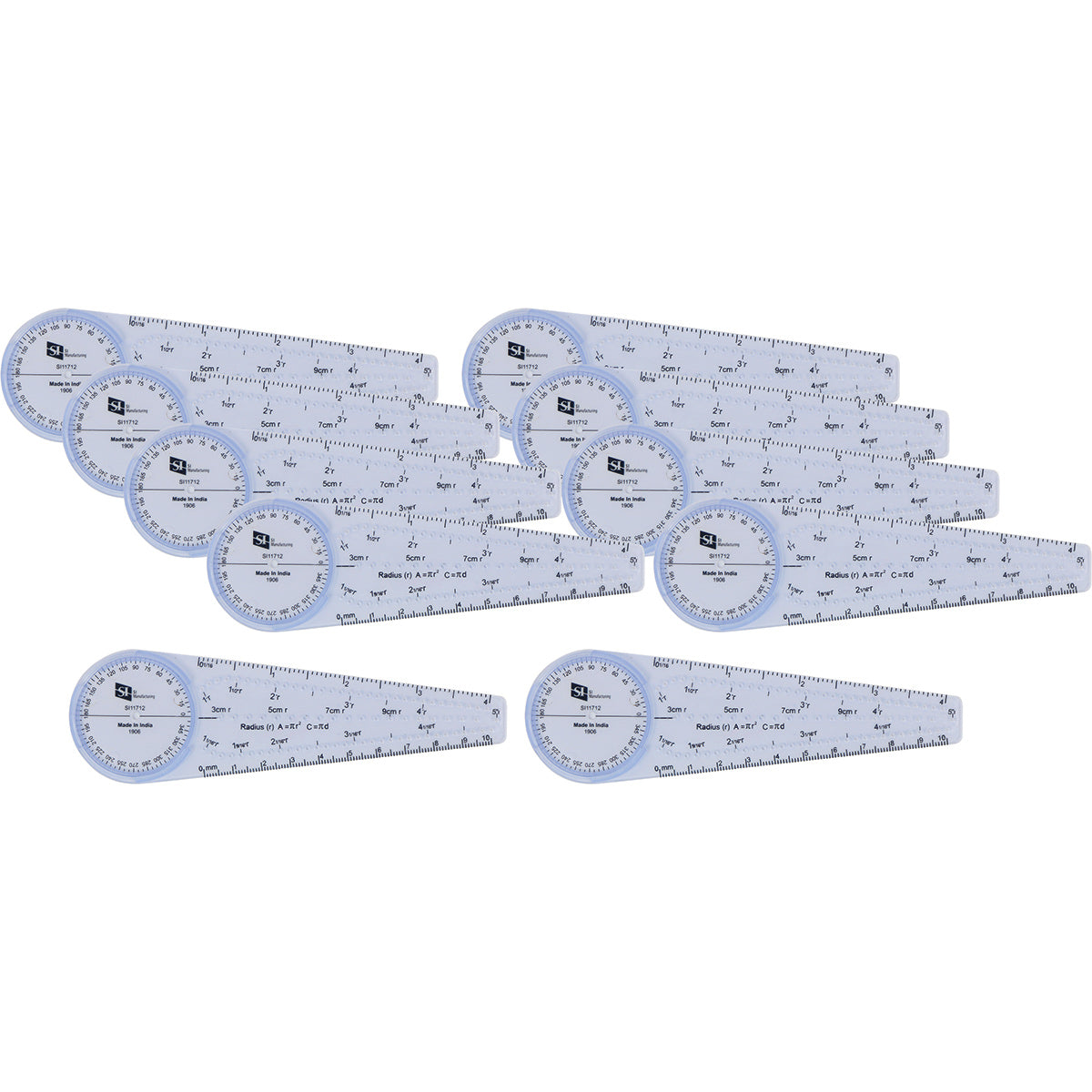 5-in-1 Compass, Set of 10