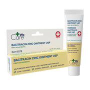 Bacitracin Zinc Ointment, 0.5 oz. Tube - 1 Tube per Box/72 Boxes per Case