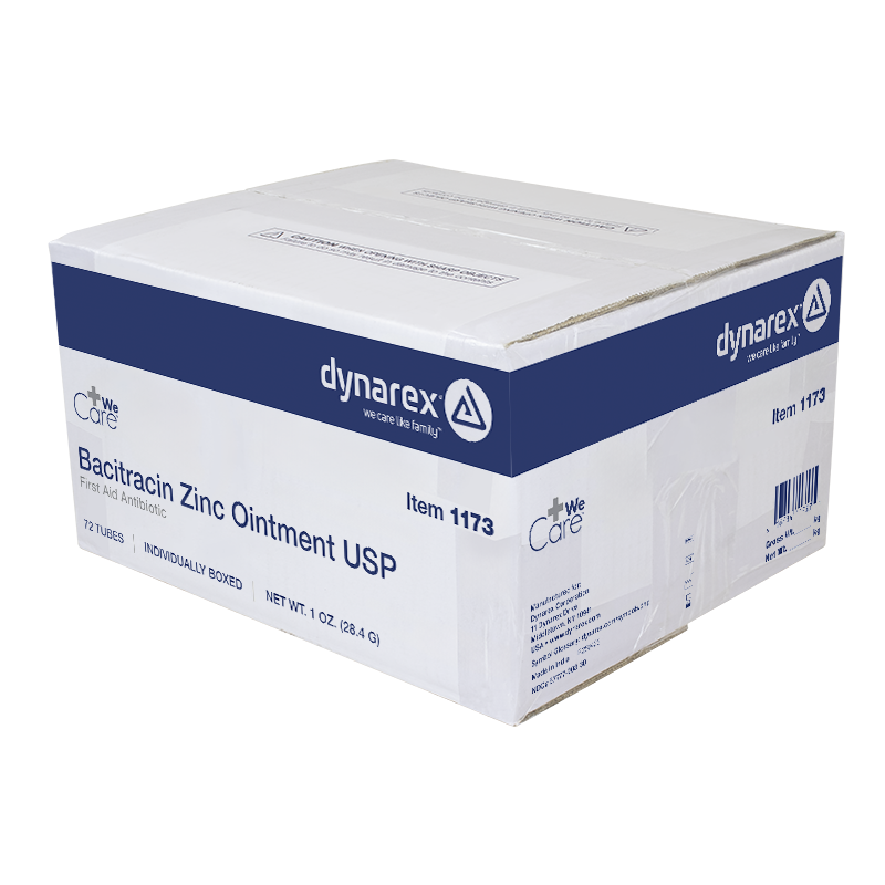 Bacitracin Zinc Ointment USP, 1 oz. Tube - 1 Tube per Box/72 Boxes per Case