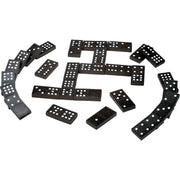 Wooden Dominoes Double Nine, Set of 55