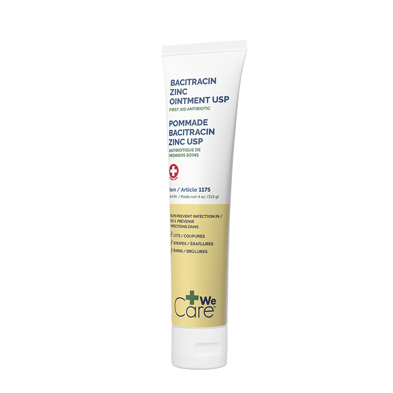 Bacitracin Zinc Ointment, 4 oz. Tube - 1 Tube per Box/72 Boxes per Case