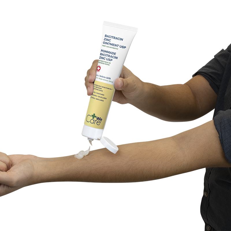 Bacitracin Zinc Ointment, 4 oz. Tube - 1 Tube per Box/72 Boxes per Case