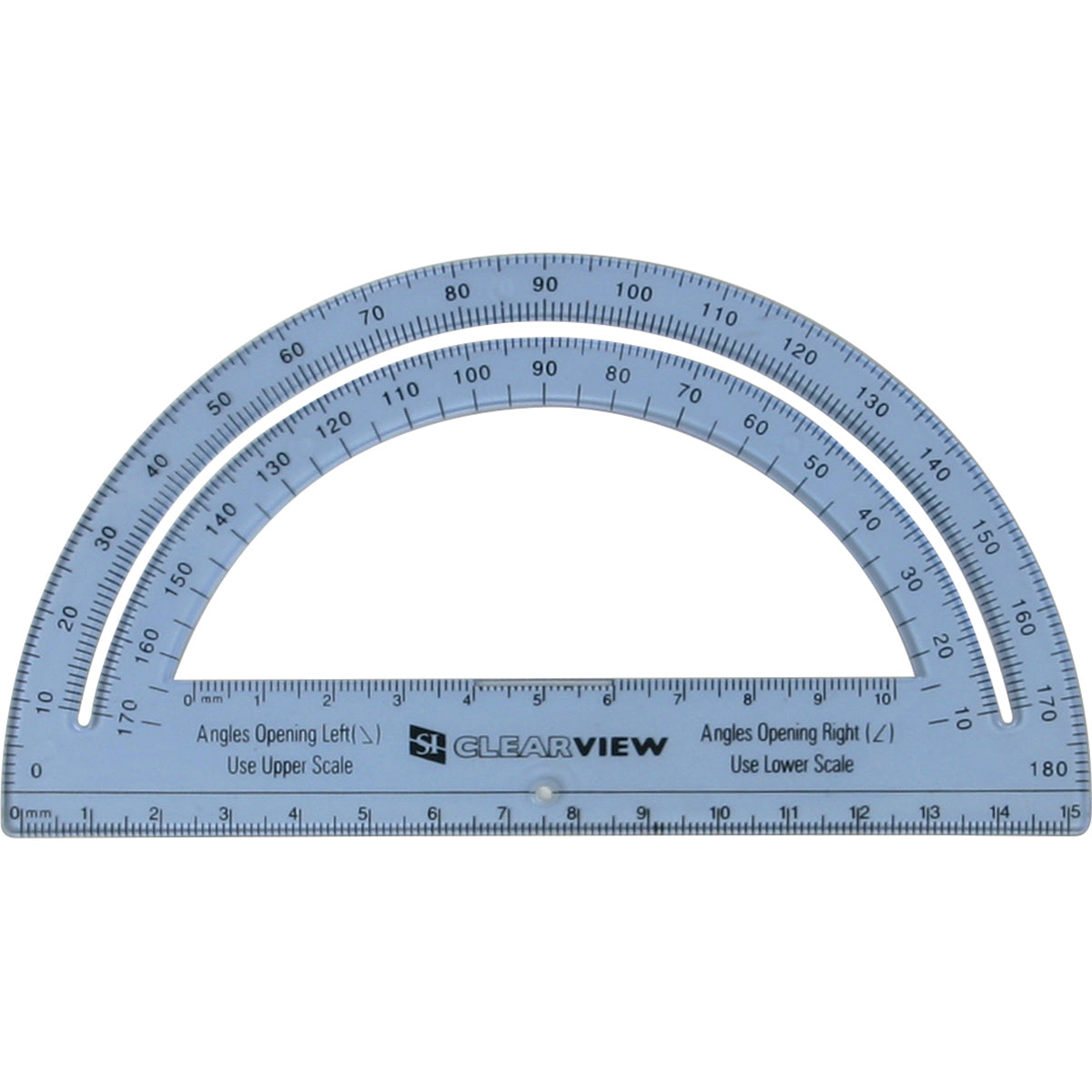 Clearview Protractor 6"