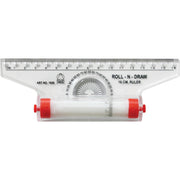 Roll-n-draw ruler, 16 cm