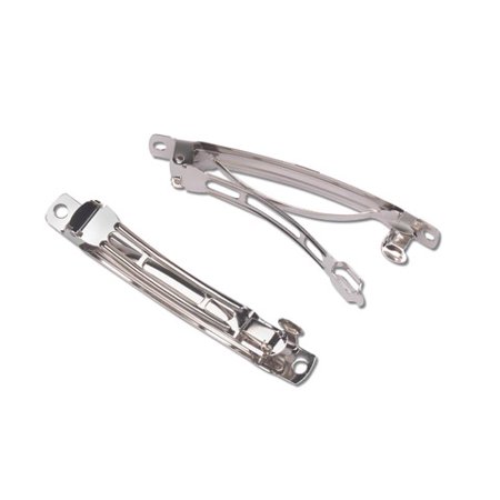 Barrette Nickel 80Mm 12Pc