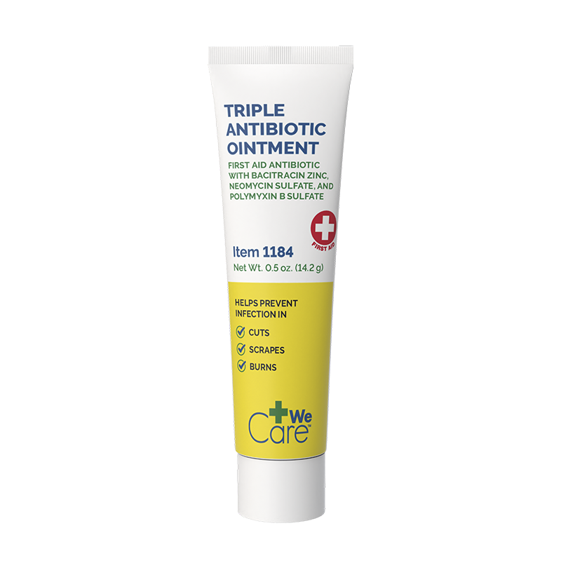 Triple Antibiotic Ointment, 0.5 oz. Tube - 1 Tube per Box/72 Boxes per Case