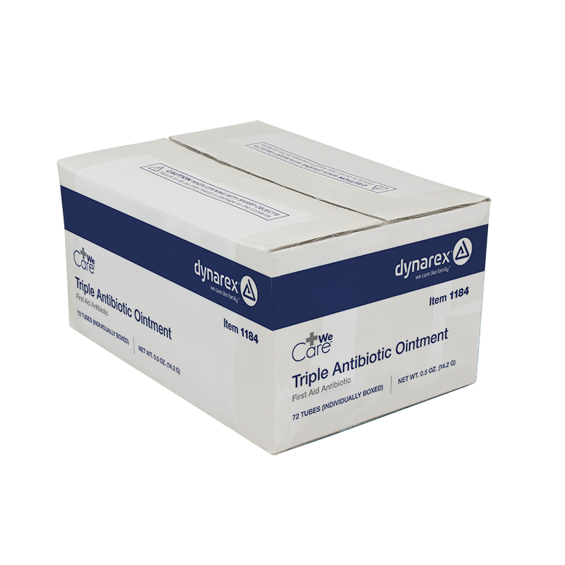 Triple Antibiotic Ointment, 0.5 oz. Tube - 1 Tube per Box/72 Boxes per Case