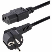 StarTech.com Standard Power Cord - For Desktop Computer, Monitor, Printer, Scanner - 250 V AC / 10 A - Black - 5.91 ft Cord Length - Schuko CEE 7/7 / IEC 60320 C13 - 1 Each