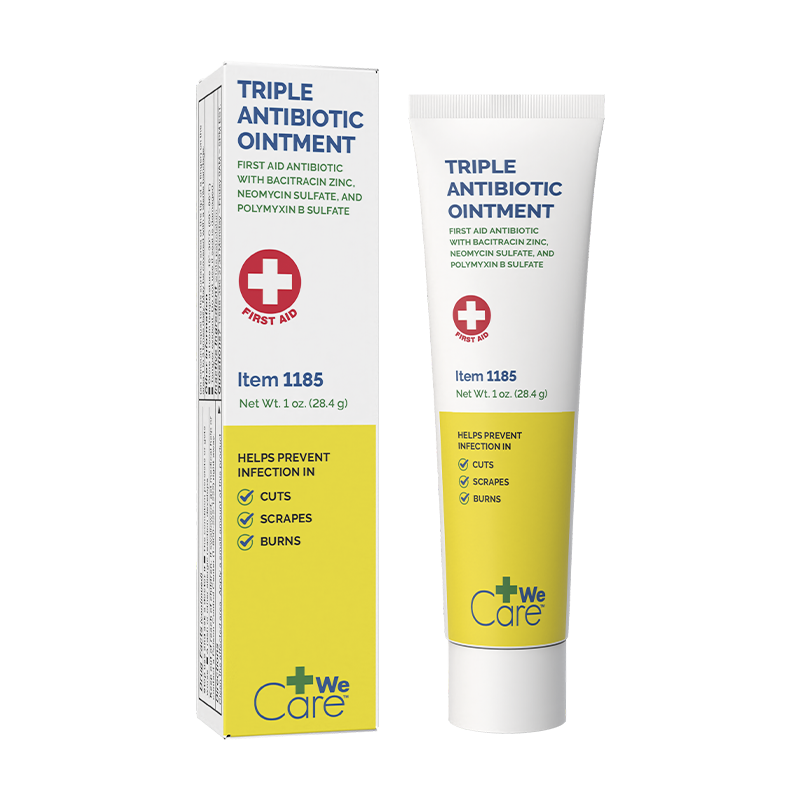 Triple Antibiotic Ointment, 1 oz. Tube - 1 Tube per Box/72 Boxes per Case