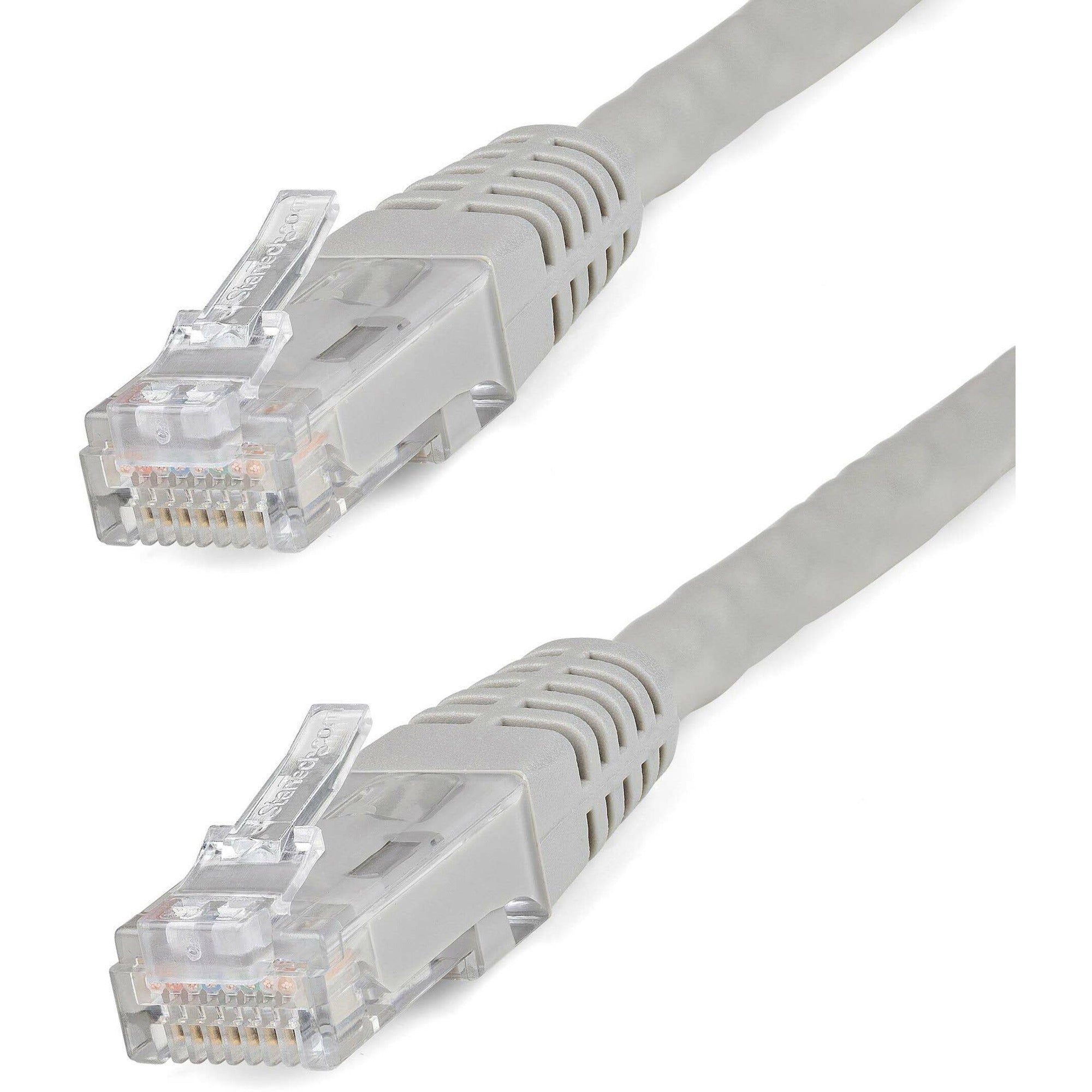 StarTech.com 5ft Gray Cat6 UTP Patch Cable ETL Verified