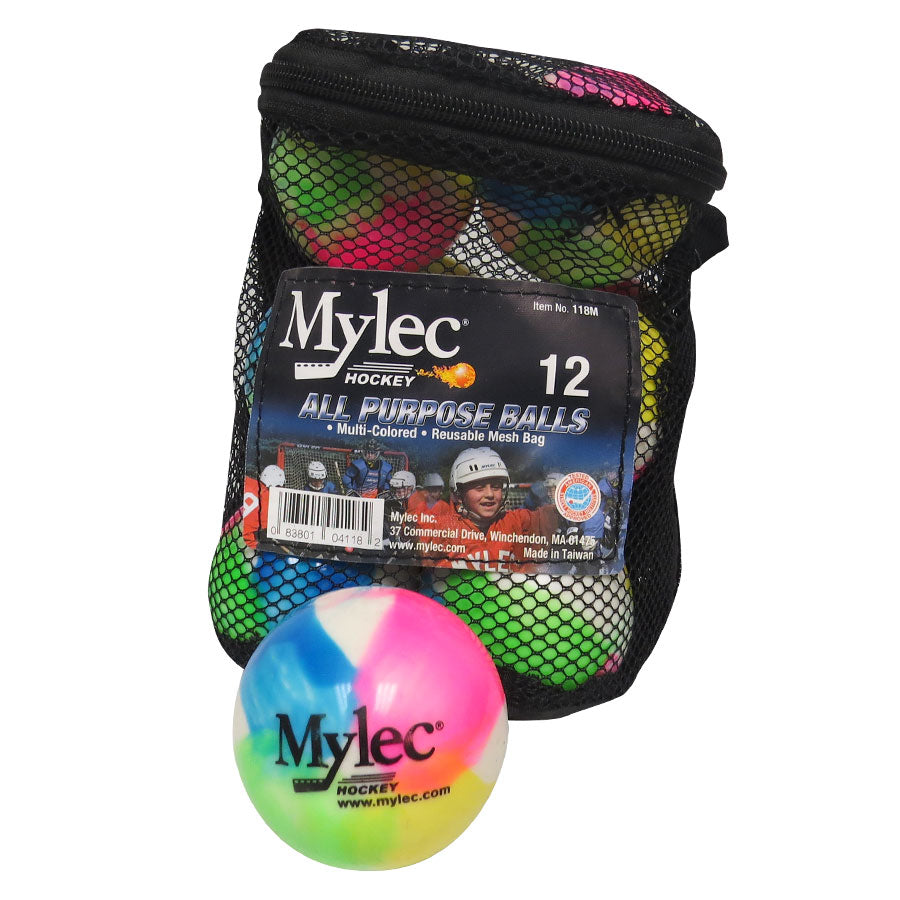 Original No-Bounce® Ball – Multi-Color – 12 Pack in a Mesh Bag