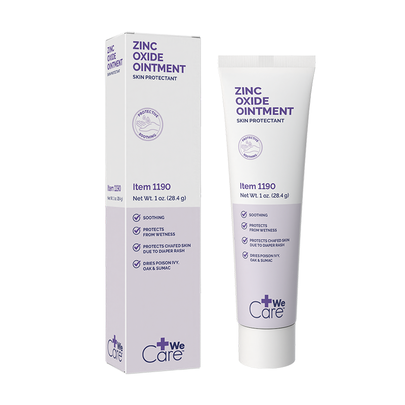 Zinc Oxide Ointment, 1 oz. Tube - 72 Tubes per Case