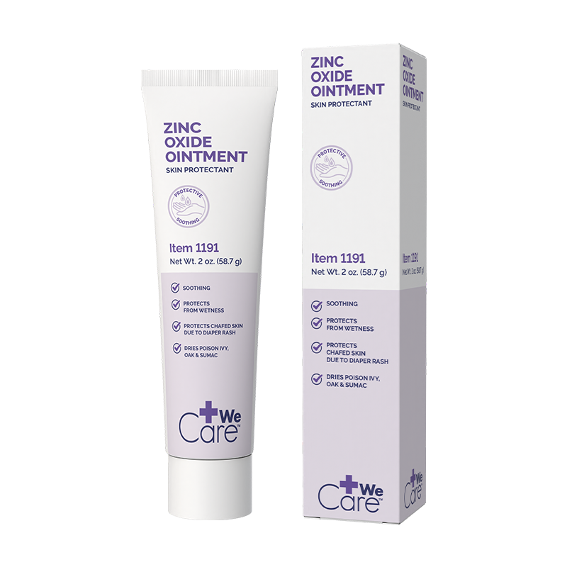 Zinc Oxide Ointment, 2 oz. Tube - 72 Tubes per Case