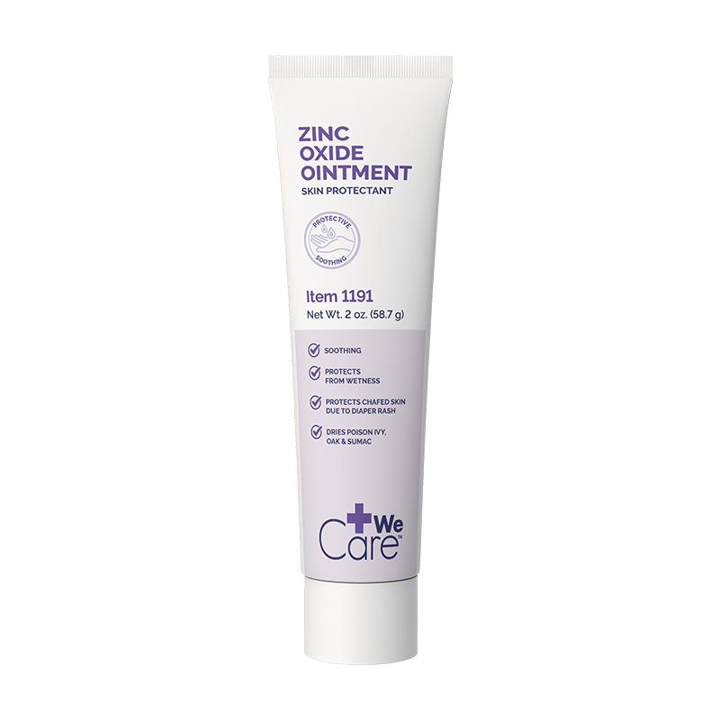 Zinc Oxide Ointment, 2 oz. Tube - 72 Tubes per Case