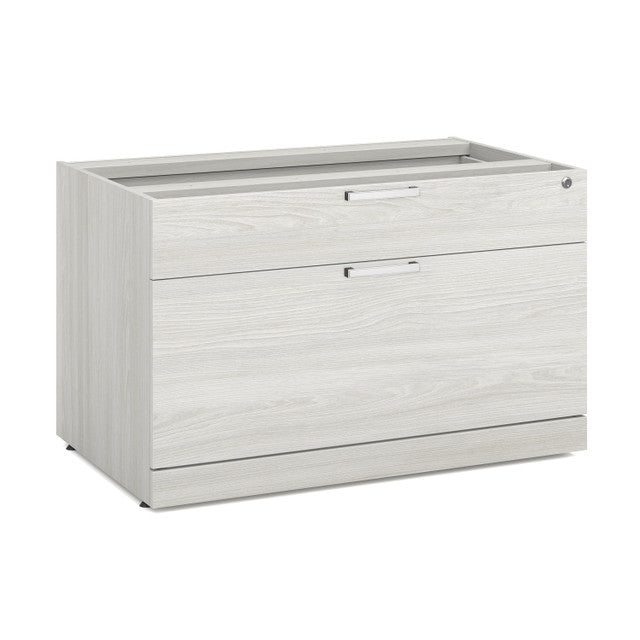 OfficeSource Variant 2 Drawer Cabinet - Arcadia White