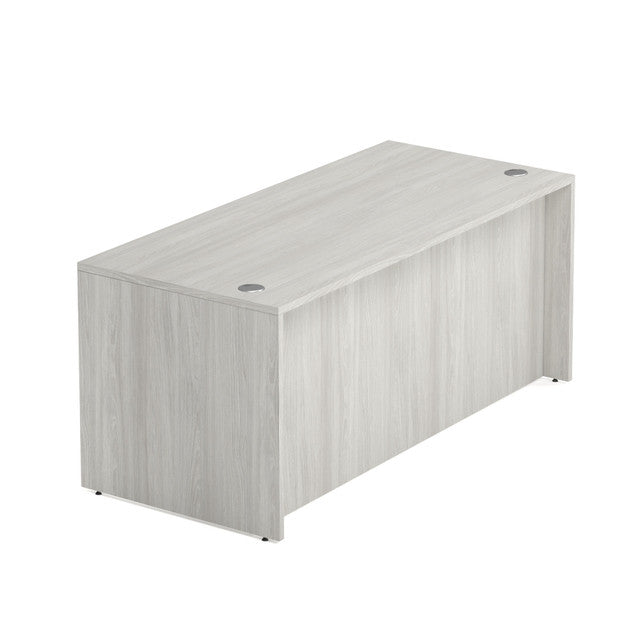 OfficeSource Laminate Desk Shell - 60"W x 30"D - Arcadia White