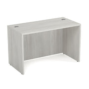 OfficeSource Laminate Desk Shell - 47''W x 24''D - Arcadia White