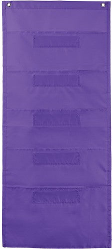 File Folder Storage: Purple Pocket Chart Storage