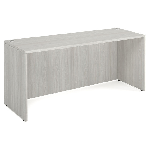 OfficeSource Laminate 66"W Credenza Shell - Arcadia White
