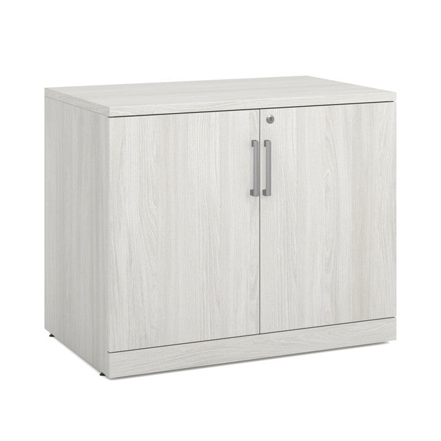 OfficeSource Laminate Storage Cabinet - Arcadia White