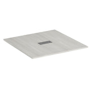 OfficeSource Conference/Multi-Purpose Tables 4' Square Table Top - Requires Base - Arcadia White