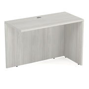 OfficeSource Laminate Reversible Return - 42''W x 20''D - Arcadia White