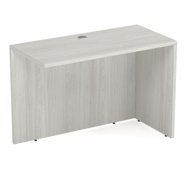 OfficeSource Laminate Reversible Return - 42''W x 20''D - Arcadia White