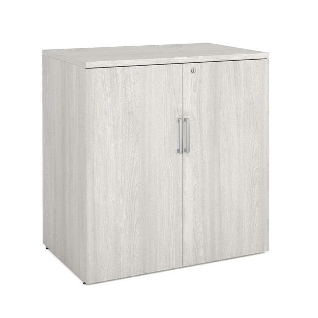 OfficeSource Storage & Wardrobe Cabinets Storage Cabinet - 35.5"W x 22"D - Arcadia White
