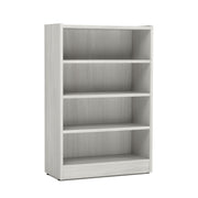 OfficeSource Laminate Bookcase - 4 Shelves - Arcadia White
