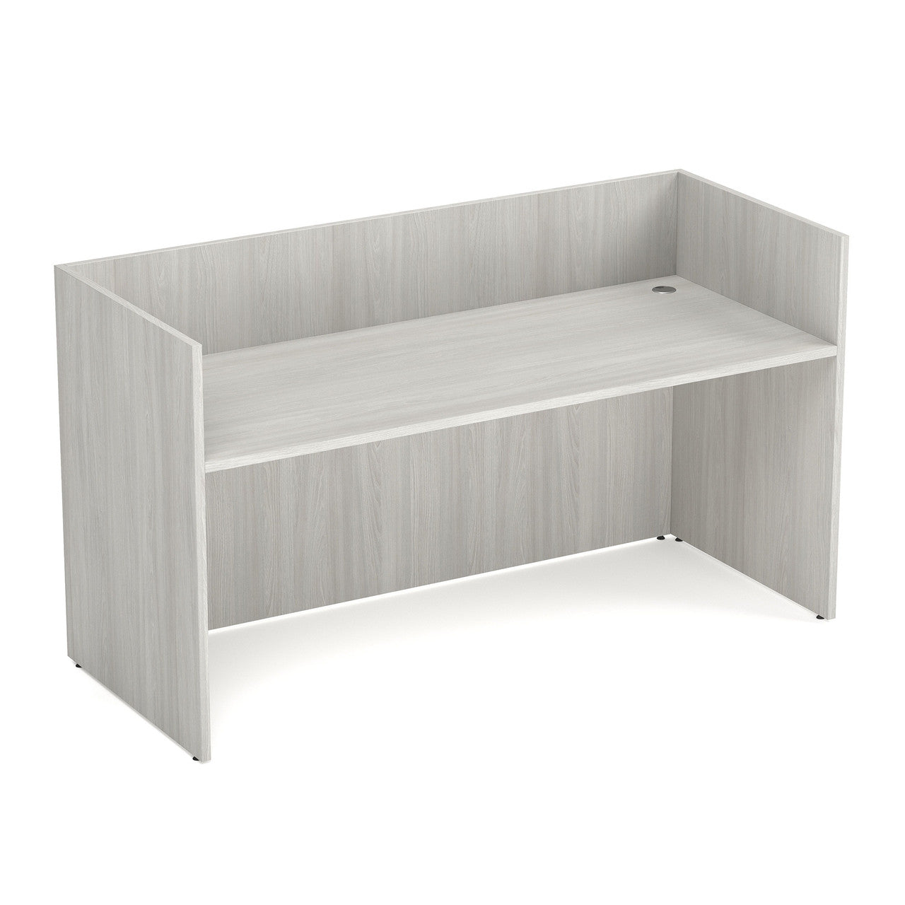 OfficeSource Laminate Reception Unit - Arcadia White