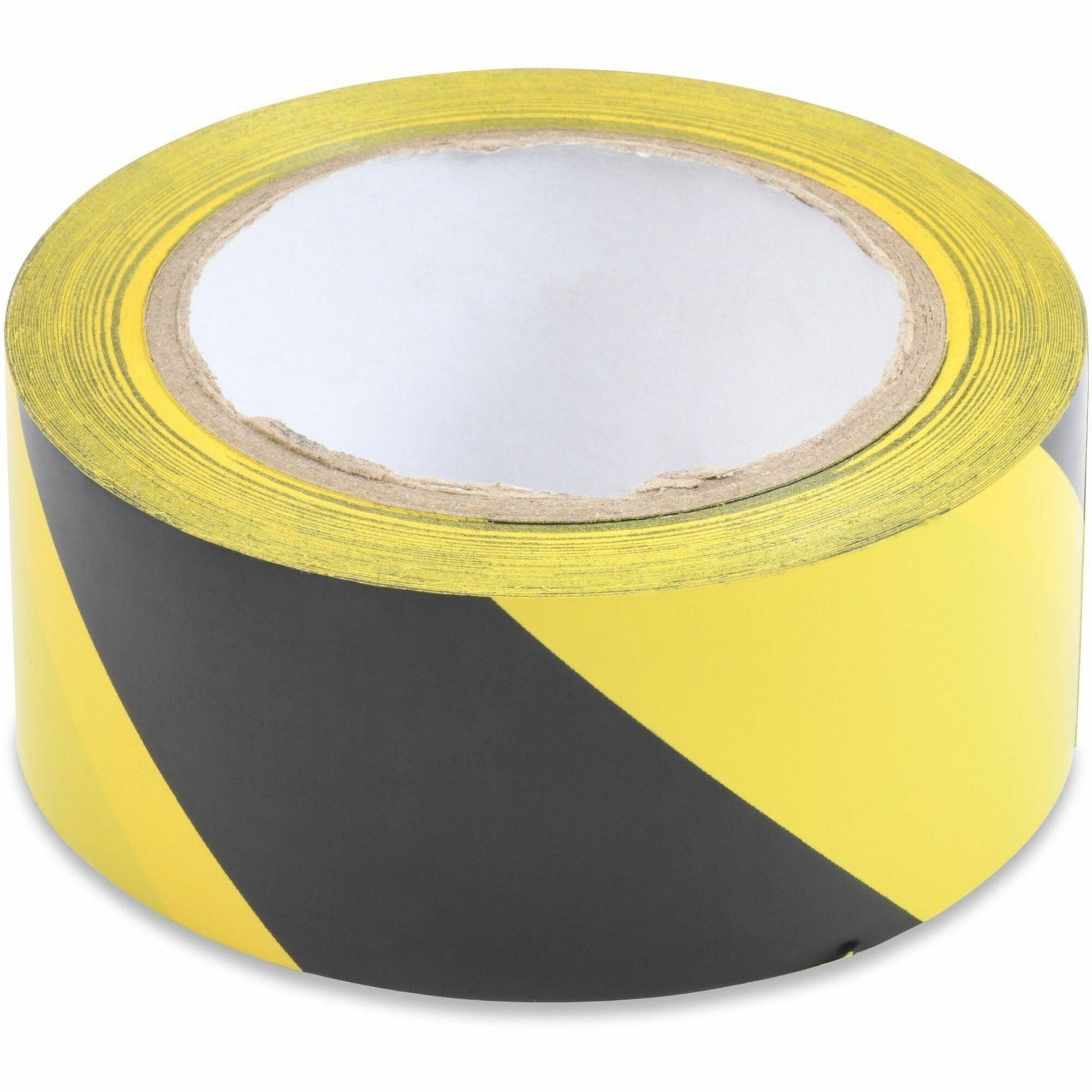 36 yd Length x 2" Width - Yellow, Black - Adhesive Backing - For Marking - 1 Roll
