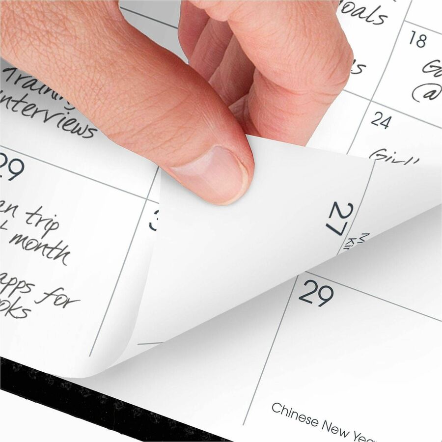 At-A-Glance Monthly Planner, Black, Pocket, 3 1/2" x 6"