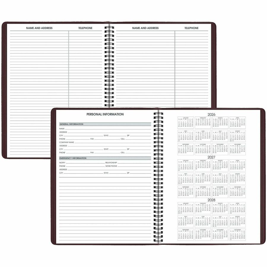 At-A-Glance Weekly Appointment Book