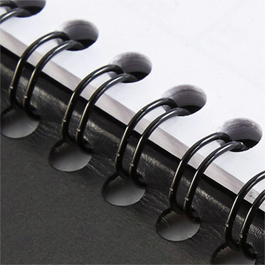 At-A-Glance Action Planner Appointment Book, Medium, Daily, January 2026–December 2026, 8:00 AM–6:00 PM, 1 Day/Page, 6.5" x 8.75", Wire Bound, Black, Simulated Leather, 1 Each