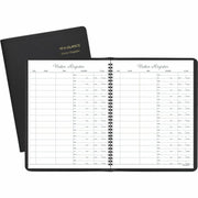 60 Sheet(s) - Wire Bound - 8.50" x 11" Sheet Size - Black - White Sheet(s) - Black Cover - 1 Each