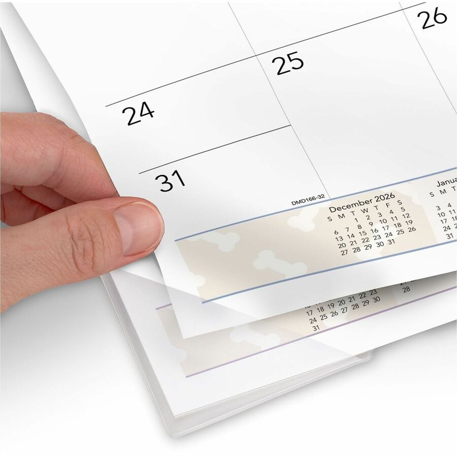 At-A-Glance Puppies Desk Pad