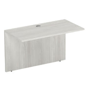 OfficeSource Laminate Bridge - 47''W x 24''D - Arcadia White