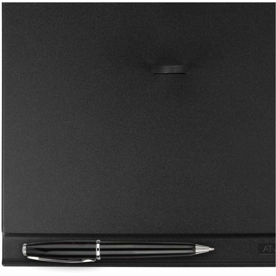 At-A-Glance Calendar/Planner Holder - Support 3.50" x 6" Media - 7.9" Height x 7.7" Width x 1.5" Depth - Plastic - Black - Recyclable, Refillable - 1 Each