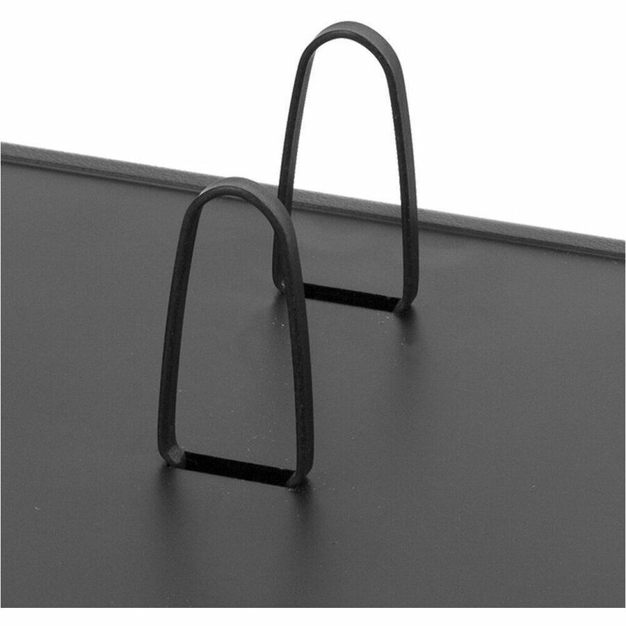 At-A-Glance Calendar/Planner Holder - Support 4.50" x 8" Media - Plastic - Black - Recyclable, Refillable - 1 Each