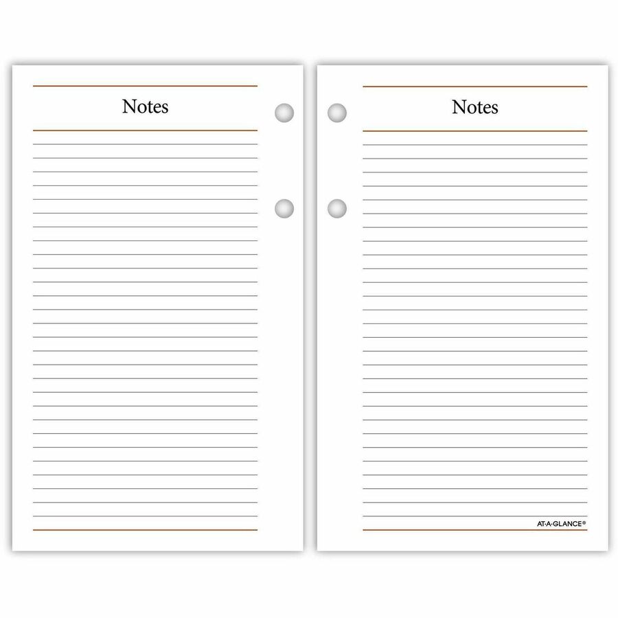 At-A-Glance Photographic Loose-Leaf Desk Calendar Refill