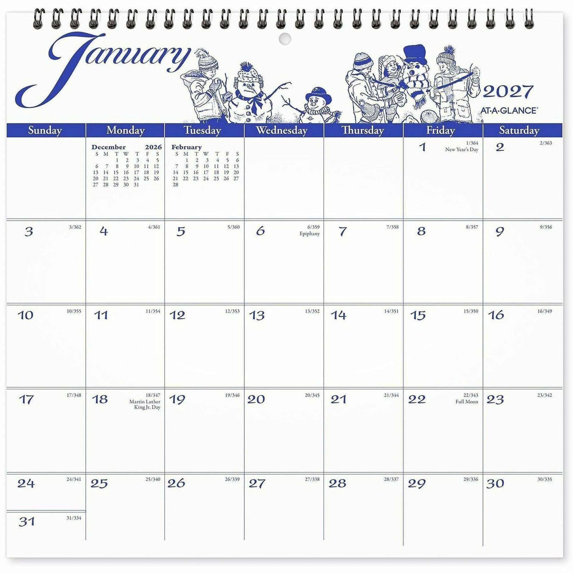 At-A-Glance Illustrator's EditionWall Calendar
