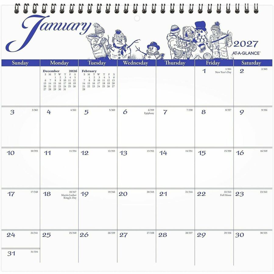 At-A-Glance Illustrator's EditionWall Calendar