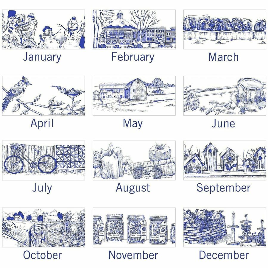 At-A-Glance Illustrator's EditionWall Calendar