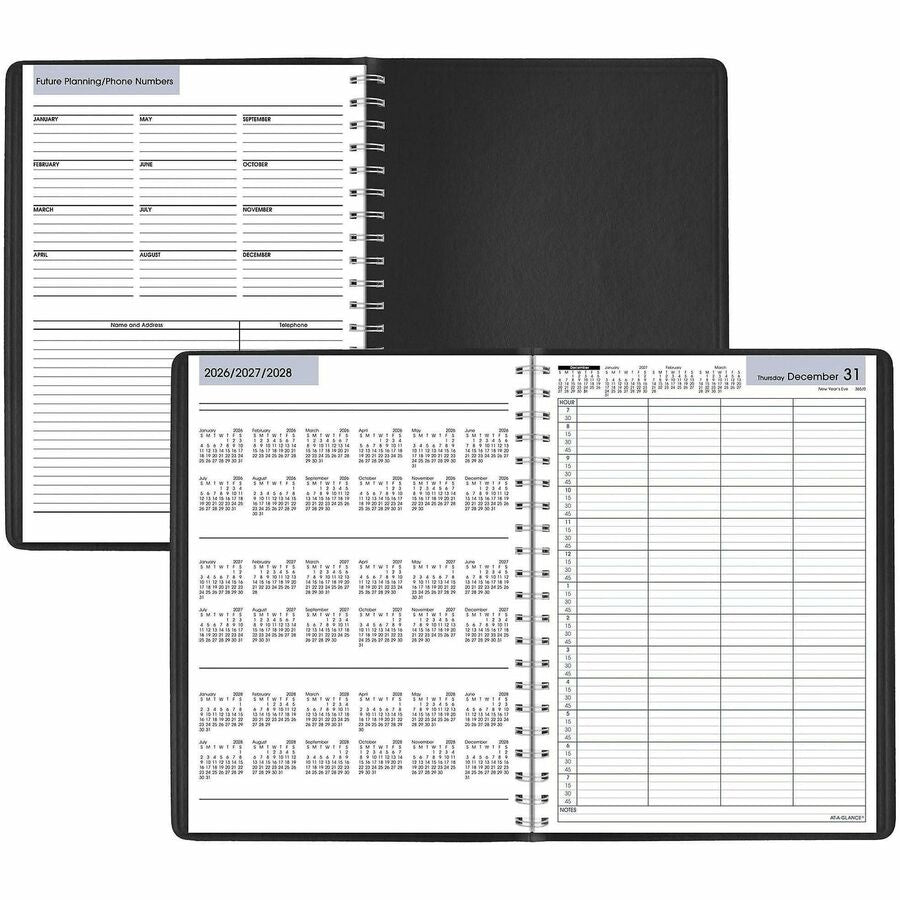 At-A-Glance DayMinder Four Person Group Appointment Book