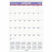 At-A-Glance Wall Calendar, Large, Monthly, 12 Months, January 2026–December 2026, 1 Month Per Page, 20" x 30", White, Wire Bound, Hanging Loop, 1 Each